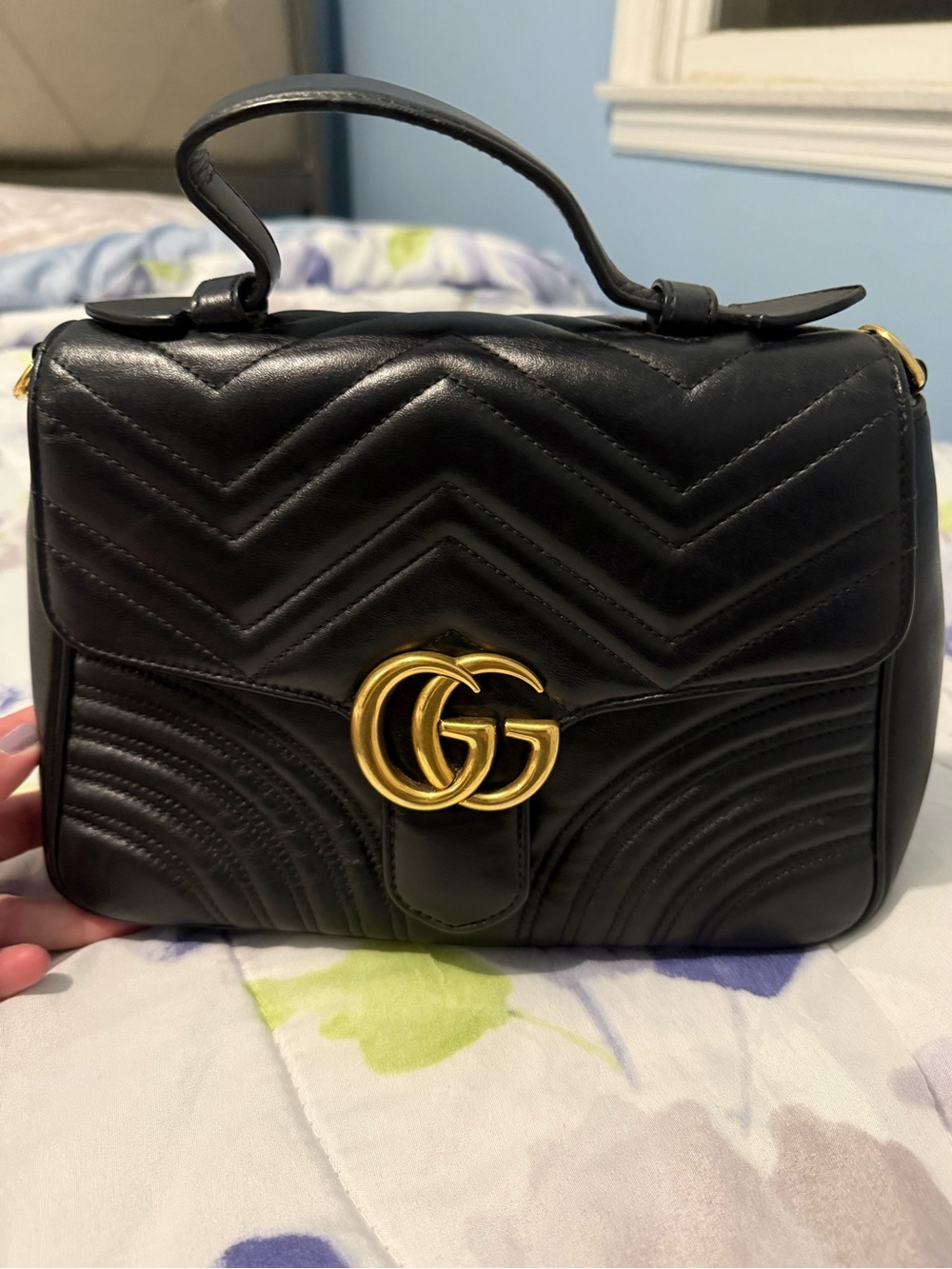Gucci Marmont Top Handle Bag